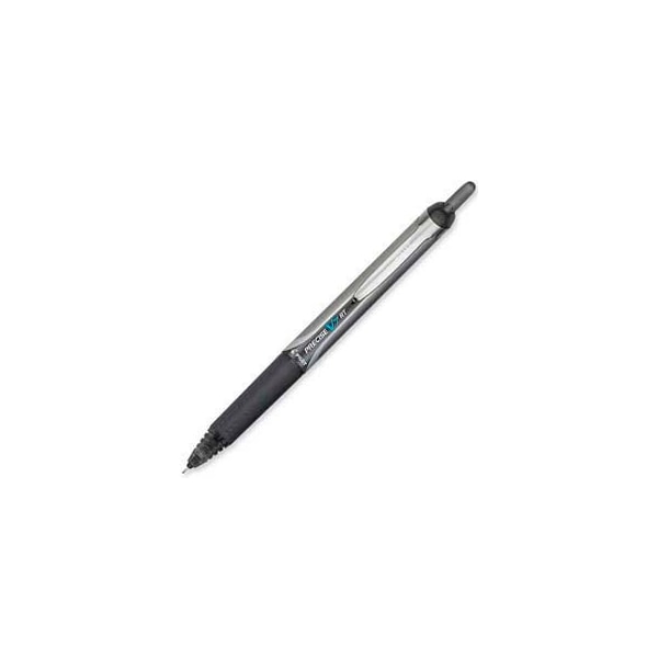 Pilot Pilot Precise V7RT Retractable Roller Ball Pen, Black Ink, .7mm, Dozen 26067 - main